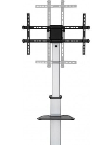 Equip 650630 Soporte de pantalla de suelo con ruedas de 37" a 86"