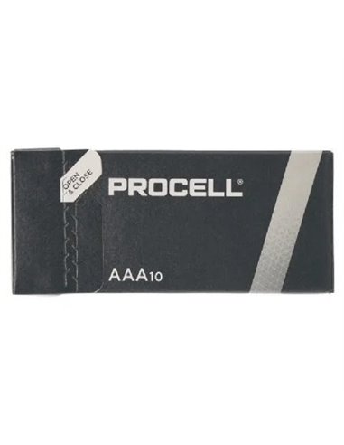 Duracell Pack de 10 Pilas AAA L03 Procell 1.5V Alcalinas