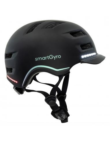 SmartGyro Helmet Pro Casco Inteligente para Adulto Talla M Negro
