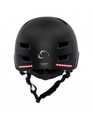 SmartGyro Helmet Pro Casco Inteligente para Adulto Talla M Negro