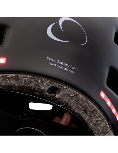 SmartGyro Helmet Pro Casco Inteligente para Adulto Talla M Negro