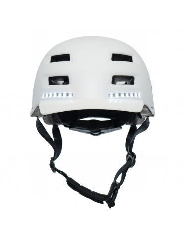 SmartGyro Helmet Max Casco Inteligente con LED Talla M Blanco