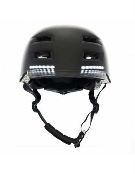 SmartGyro Helmet Max Casco Inteligente con LED Talla L Negro