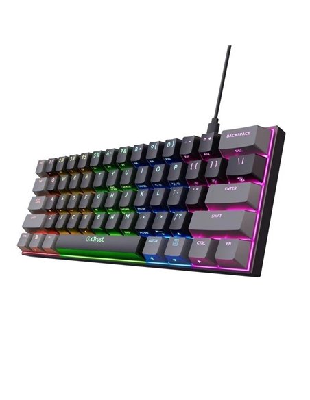 Trust GXT 867 ACIRA Teclado Mecánico Gaming Compacto