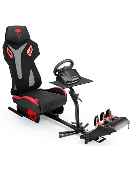 Nitho Viper RT-1 R Asiento de carreras extra sólido con estructura metálica de configuración múltiple
