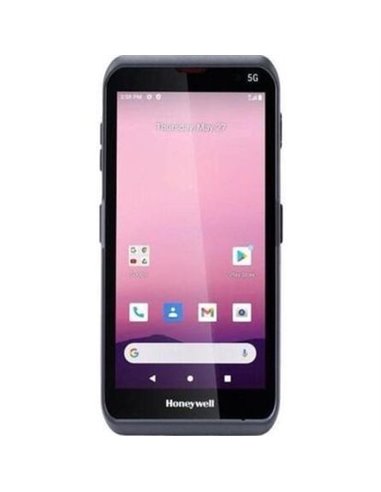 Honeywell Terminal EDA57 con lector 2D, 4Gb/64Gb, Android 12 con GMS, 5G, Wifi, BT, NFC & USB-C.