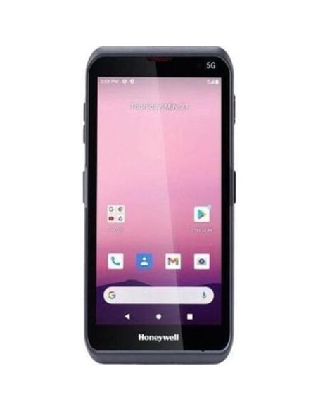 Honeywell Terminal EDA57 con lector 2D, 4Gb/64Gb, Android 12 con GMS, 5G, Wifi, BT, NFC & USB-C.