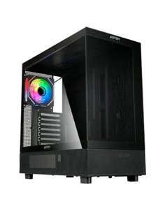 Abysm Danube Sava H400 Caja Doble Cristal Templado USB-C Negra