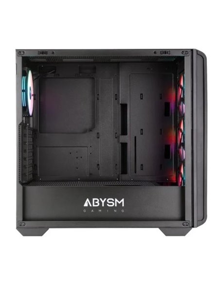Abysm Danube Kamp BX300 Caja Cristal Templado USB-C Negra