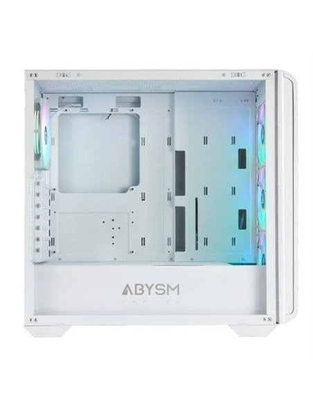 Abysm Danube Kamp BX300 Caja Cristal Templado USB-C Blanca