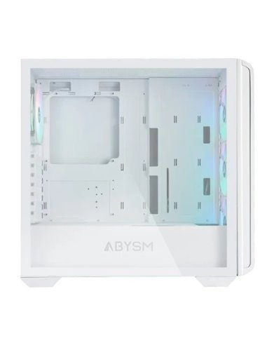 Abysm Danube Kamp BX300 Caja Cristal Templado USB-C Blanca