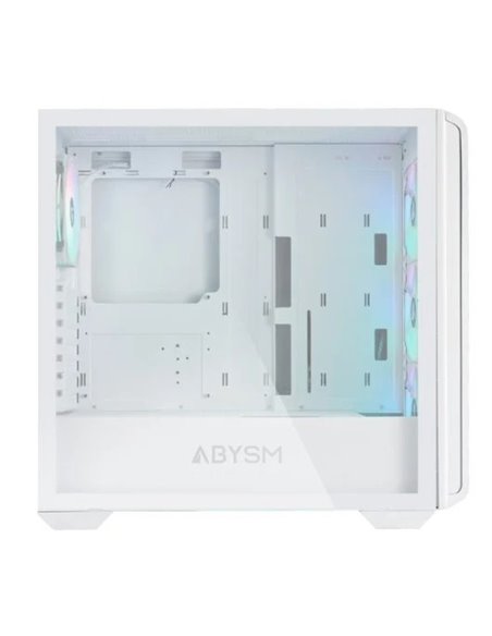 Abysm Danube Kamp BX300 Caja Cristal Templado USB-C Blanca