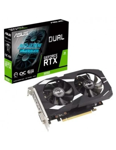 Asus Dual GeForce RTX 3050 OC Edition 6GB GDDR6 Tarjeta Gráfica