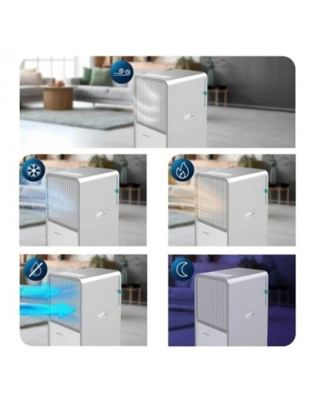 Cecotec ForceClima 12650 Style Heating Aire Acondicionado Portátil 12000 BTU con bomba de calor