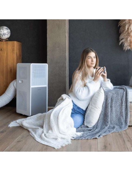 Cecotec ForceClima 9550 Style Heating Connected Aire Acondicionado Portátil 9000 BTU con bomba de calor