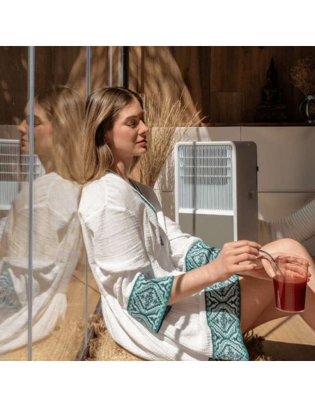 Cecotec ForceClima 9550 Style Heating Connected Aire Acondicionado Portátil 9000 BTU con bomba de calor