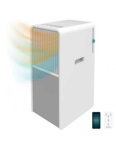 Cecotec ForceClima 9550 Style Heating Connected Aire Acondicionado Portátil 9000 BTU con bomba de calor