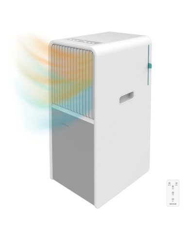 Cecotec ForceClima 9450 Style Heating Aire Acondicionado Portátil 9000 BTU con bomba de calor