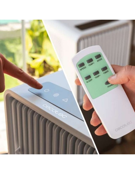 Cecotec ForceClima 9450 Style Heating Aire Acondicionado Portátil 9000 BTU con bomba de calor