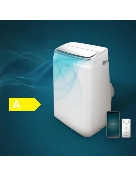 Cecotec ForceClima 12800 Soundless Heating Connected Aire Acondicionado Portátil 12000 BTU