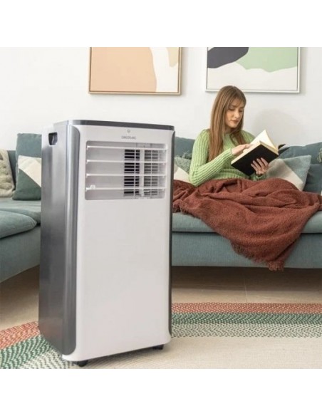 Cecotec ForceClima 9500 Soundless Heating Connected Aire Acondicionado Portátil 9000 BTU