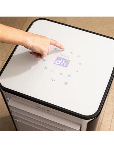 Cecotec ForceClima 9500 Soundless Heating Connected Aire Acondicionado Portátil 9000 BTU