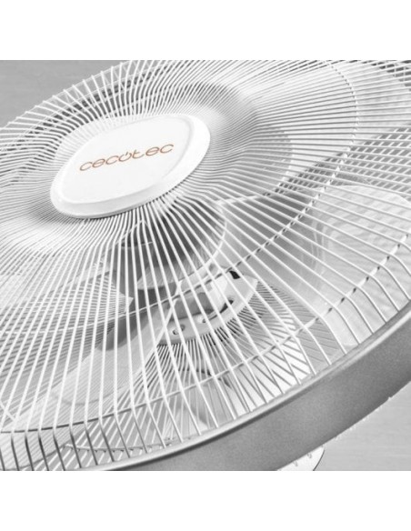 Cecotec EnergySilence 1010 ExtremeConnected. Ventilador de Pie con Mando a Distancia y Temporizador 60W