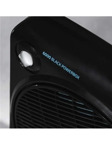Cecotec EnergySilence 6000 PowerBox Black. Ventilador de Suelo con Temporizador