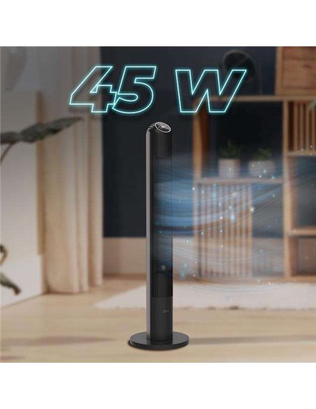 Cecotec EnergySilence 9150 Skyline Smart Design Ventilador de Torre con Mando a Distancia 45W