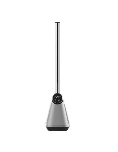 Cecotec EnergySilence 9890 Skyline Bladeless Dark Ventilador de torre sin aspas de 39" con 50W