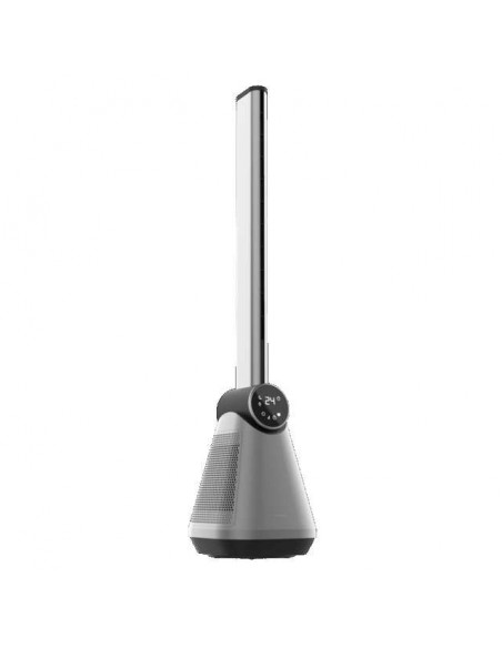 Cecotec EnergySilence 9890 Skyline Bladeless Dark Ventilador de torre sin aspas de 39" con 50W
