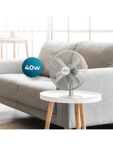 Cecotec EnergySilence 620 RetroDesk Ventilador de Sobremesa 40W