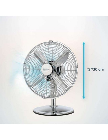 Cecotec EnergySilence 620 RetroDesk Ventilador de Sobremesa 40W