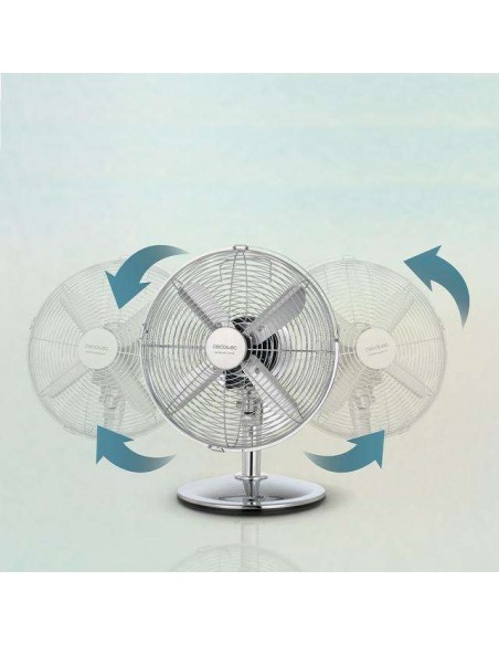 Cecotec EnergySilence 620 RetroDesk Ventilador de Sobremesa 40W