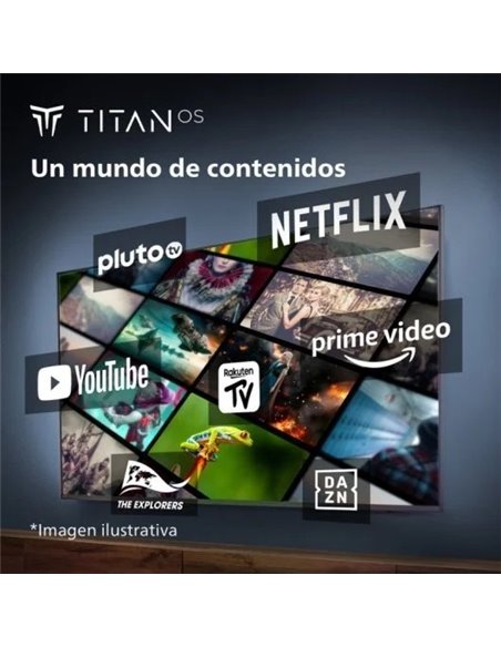 Philips 55PUS7009 55" 139cm 4K UHD LED TV Dolby Atmos Titan OS Televisor