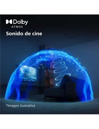 Philips 55PUS7009 55" 139cm 4K UHD LED TV Dolby Atmos Titan OS Televisor