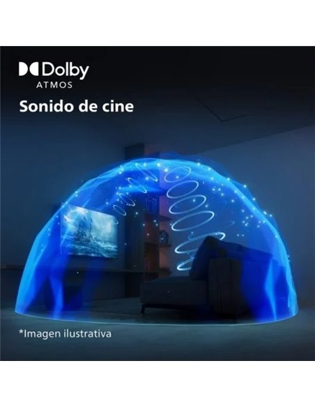 Philips 55PUS7009 55" 139cm 4K UHD LED TV Dolby Atmos Titan OS Televisor