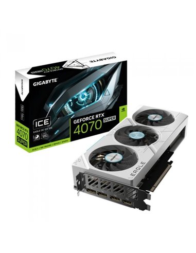 Gigabyte GeForce RTX 4070 SUPER EAGLE OC 12GB GDDR6X DLSS3 Tarjeta Gráfica