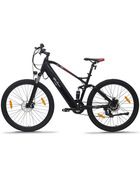 Alfa Romeo Bicicleta Eléctrica MTB Doble Suspensión 250W Negra