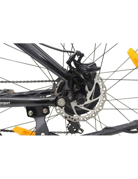 Alfa Romeo Bicicleta Eléctrica MTB Doble Suspensión 250W Negra