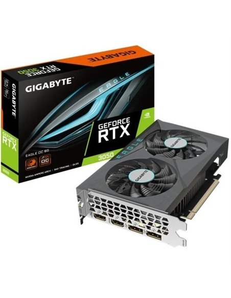 Gigabyte GeForce RTX 3050 EAGLE OC 6GB GDDR6 Tarjeta Gráfica