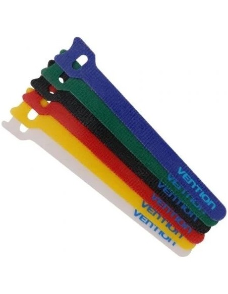 Vention KAC00 Tira Organizadora de Cables 15cm Pack de 6 unidades