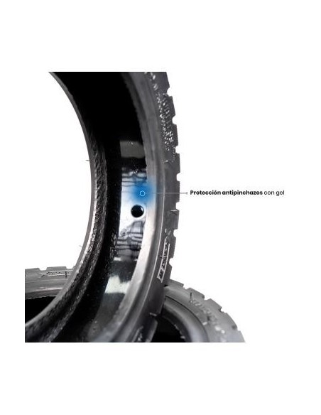 SmartGyro Adventure1 Pack 2 Cubiertas con GEL para Patinetes SmartGyro Tubeless Speedway/Rockway/Crossover