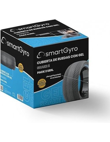 SmartGyro Street1 Pack 2 Cubiertas con GEL para Patinetes SmartGyro Tubeless Speedway/Rockway/Crossover