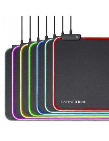 Trust GXT 764 GLIDE-FLEX XXL Alfombrilla de ratón XXL con iluminación RGB 
