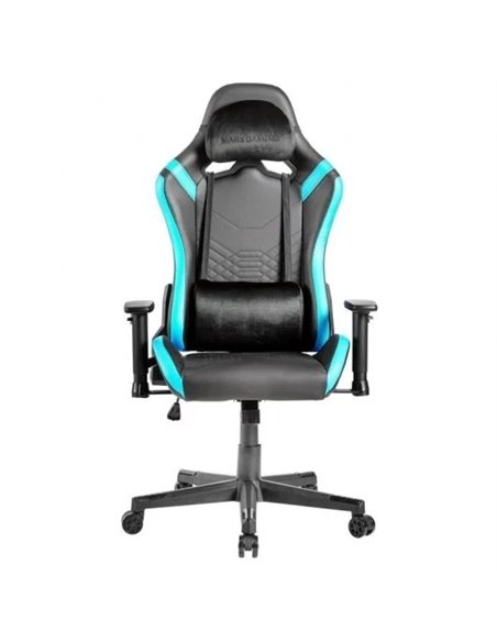 Mars Gaming MGC-Pro Cuero PU Silla Gaming Negro/Azul