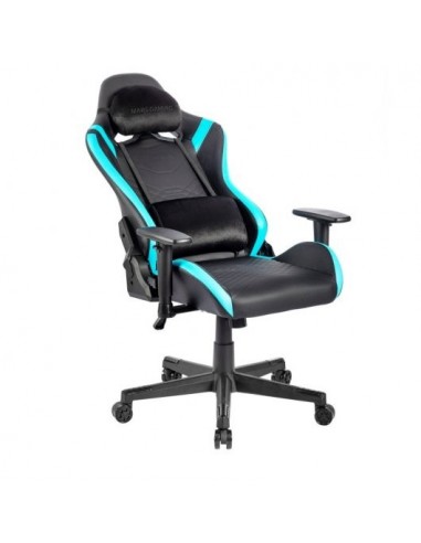 Mars Gaming MGC-Pro Cuero PU Silla Gaming Negro/Azul