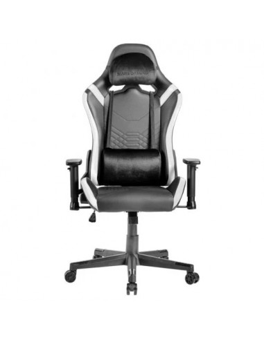 Mars Gaming MGC-Pro Cuero PU Silla Gaming Negro/Blanco