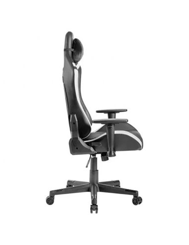 Mars Gaming MGC-Pro Cuero PU Silla Gaming Negro/Blanco