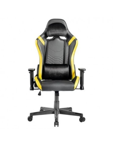 Mars Gaming MGC-Pro Cuero PU Silla Gaming Negro/Amarillo